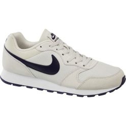Sneakersy męskie Nike Md Runner 2 NIKE popielate. Szare sneakersy męskie Nike, bez zapięcia, nike md runner. Za 279,90 zł.