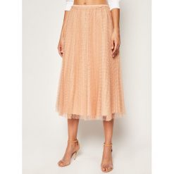 Spódnica plisowana Red Valentino TR0RAC20. Brązowe spódniczki damskie Red Valentino, bez wzorów, z poliesteru, maxi. W wyprzedaży za 1659,00 zł.