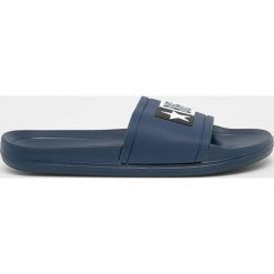 Big Star - Klapki. Niebieskie kapcie męskie BIG STAR, bez wzorów, z materiału. W wyprzedaży za 39,90 zł.