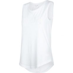 Topy sportowe damskie: Top damski TSD441 – biały