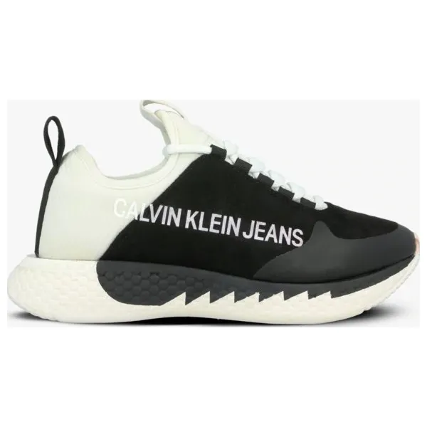 Calvin Klein Adamina buty damskie, czarny, rozmiar 8,5. Czarne buty sportowe damskie Calvin Klein, bez wzorów, z jeansu, sportowe. W wyprzedaży za 620,49 zł.