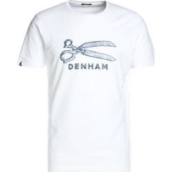 T-shirty męskie: Denham SCISSOR TEE Tshirt z nadrukiem optic white