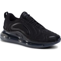 Buty NIKE - Air Max 720 AO2924 007 Black/Black Anthracite. Czarne buty sportowe męskie Nike, na co dzień, bez wzorów, z tworzywa sztucznego, eleganckie, bez zapięcia. Za 819,00 zł.