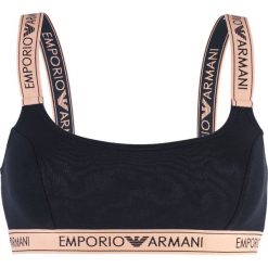Emporio Armani Biustonosz Czarny. Czarne biustonosze Emporio Armani, bez wzorów, z elastanu. Za 171,95 zł.
