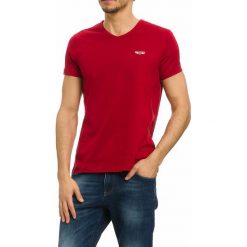 T-shirty męskie: T-shirt w kolorze czerwonym
