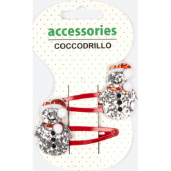 Ozdoby. Szare ozdoby do włosów Merry Christmas. Za 9,90 zł.