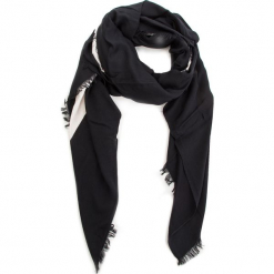 Chusta CALVIN KLEIN - Calvin Race Square Scarf K60K604911 001. Białe chusty damskie Calvin Klein, z materiału. Za 229,00 zł.