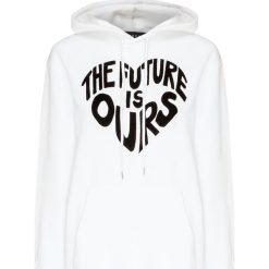 Bluza MARKUS LUPFER ERIN THE FUTURE IS OURS Biały. Białe bluzy damskie marki Markus Lupfer, z nadrukiem, z bawełny, bez rękawów, bez kaptura. Za 880,00 zł.