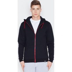 Bluzy męskie: Visent Bluza V016 Czarny XXL – V016CZXXL
