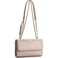 Torebka TORY BURCH - Small Convertible Should 43834 Shell Pink 652. Różowe torebki klasyczne damskie Tory Burch, bez wzorów, ze skóry, eleganckie, bez dodatków. W wyprzedaży za 1199,00 zł.