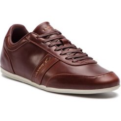 Sneakersy LACOSTE - Storda 318 2 Us Cam 7-36CAM00611W7 Dk Brw/Off Wht. Pomarańczowe półbuty męskie Lacoste, na co dzień, bez wzorów, ze skóry ekologicznej, bez zapięcia. W wyprzedaży za 449,00 zł.