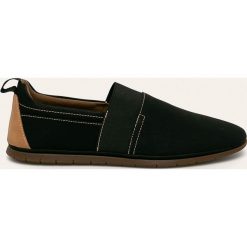 Aldo - Półbuty Schoville. Czarne mokasyny męskie ALDO, na co dzień, bez wzorów, z gumy, casualowe, bez zapięcia. Za 239,90 zł.