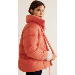 Mango - Kurtka Butan. Różowe kurtki damskie pikowane Mango, l, z materiału. Za 299,90 zł.