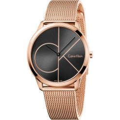 ZEGAREK CALVIN KLEIN MINIMAL GENT K3M21621. Czarne zegarki męskie marki Calvin Klein, ze stali. Za 1169,00 zł.