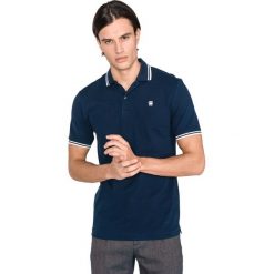 G-Star RAW Dunda Polo Koszulka Niebieski. Niebieskie podkoszulki męskie G-Star RAW, m, bez wzorów, z elastanu, retro, bez rękawów. Za 249,95 zł.