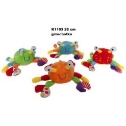 Przytulanki i maskotki: Maskotka Krab – grzechotka (K1103)