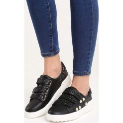 Buty sportowe damskie: Czarne Buty Sportowe Laugh in Face