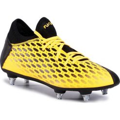 Buty PUMA - Future 5.4 SG 105800 02 Ultra Yellow/Puma Black. Pomarańczowe buty sportowe męskie Puma, ze skóry ekologicznej, bez zapięcia, do piłki nożnej. W wyprzedaży za 199,00 zł.