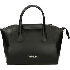 Torba - 142-06-O R NE. Żółte torebki klasyczne damskie marki Venezia, ze skóry. Za 249,00 zł.