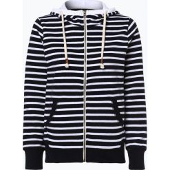 Bluzy damskie: Marie Lund - Damska bluza rozpinana, niebieski