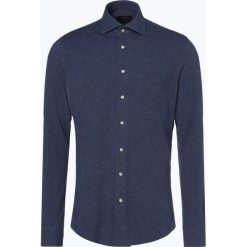 Profuomo - Koszula męska, niebieski. Niebieskie koszule męskie Profuomo, m, bez wzorów, z bawełny, polo, bez rękawów. Za 399,95 zł.