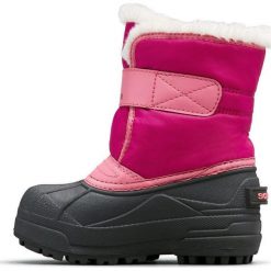 Sorel Dziewczęce śniegowce Childrens Snow Commander 1869561652 12 różowe. Różowe buty dziewczęce zimowe Sorel, bez zapięcia. Za 269,00 zł.
