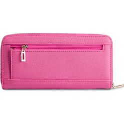 Duży Portfel Damski GUESS - Kamryn (CP) Slg SWCP66 91460 PIN. Różowe portfele damskie marki Guess, z aplikacjami, ze skóry ekologicznej. Za 279,00 zł.