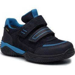 Sneakersy SUPERFIT - GORE-TEX 5-09381-80 M Blau. Niebieskie trampki chłopięce Superfit, bez wzorów, z weluru, na rzepy. Za 339,00 zł.