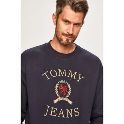 Tommy Jeans - Bluza. Niebieskie bluzy męskie Tommy Jeans, s, bez wzorów, z elastanu, z kapturem, bez rękawów, z kapturem. W wyprzedaży za 239,90 zł.