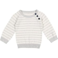 Sense Organics ZGREEN BABY SWEATER Sweter grey melange. Białe swetry chłopięce marki Sense Organics, z bawełny. Za 129,00 zł.