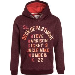 Scotch Shrunk HOODY WITH COLOURFUL CONTRAST INTERNAL & ARTWORK Bluza z kapturem bordeaux melange. Czerwone bluzy męskie z kapturem marki Scotch Shrunk, z bawełny. W wyprzedaży za 247,20 zł.