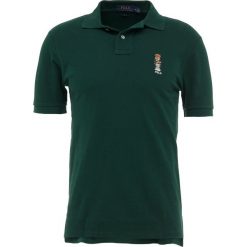 Polo Ralph Lauren BASIC MESH SLIM FIT Koszulka polo college green. Zielone koszulki polo Polo Ralph Lauren, m, z bawełny. Za 549,00 zł.