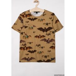 T-shirt musztardowe NIETOPERZE. T-shirty męskie Pakamera, m, z dzianiny, krótkie. Za 109,00 zł.