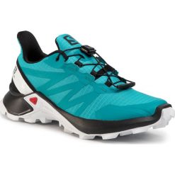 Buty SALOMON - Supercross W 409299 21 V0 Bluebird/Black/White. Zielone buty sportowe damskie Salomon, bez wzorów, z tworzywa sztucznego, sportowe, do biegania. W wyprzedaży za 339,00 zł.