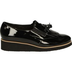Mokasyny - 1801 19 NERO. Czarne mokasyny damskie marki Venezia, ze skóry. Za 239,00 zł.
