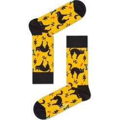 Happy Socks - Skarpety Halloween Gift Box. Fioletowe skarpetki męskie marki Happy Socks, z bawełny. W wyprzedaży za 79,90 zł.