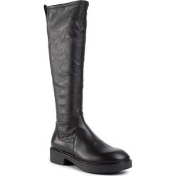 Kozaki VAGABOND - Diane 4644-002-20 Black. Czarne kozaki damskie Vagabond, ze skóry ekologicznej, bez obcasa, na obcasie, bez zapięcia. W wyprzedaży za 559,00 zł.
