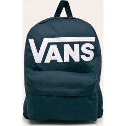 Vans - Plecak. Niebieskie plecaki męskie Vans, z nadrukiem, z poliesteru. W wyprzedaży za 119,90 zł.