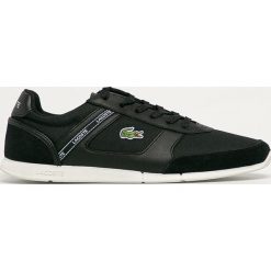 Lacoste - Buty Manerva Sport. Czarne buty sportowe męskie Lacoste, ze skóry, na sznurówki. Za 469,90 zł.
