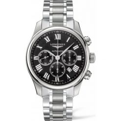 LONGINES The Longines Master Collection L2.859.4.51.6. Czarne zegarki męskie marki LONGINES, srebrne. Za 10500,00 zł.
