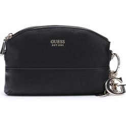 Guess Lila Mini Cross body bag Czarny. Czarne torebki klasyczne damskie Guess, w paski, z poliesteru, bez dodatków. Za 474,95 zł.