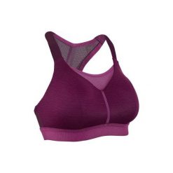 Stanik do biegania CONFORT. Niebieskie biustonosze sportowe damskie KALENJI, s, bez wzorów, z elastanu, do biegania. Za 54,99 zł.