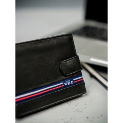 Portfel męski skórzany Always Wild N992L-GV czarny - Czarny. Czarne portfele męskie ALWAYS WILD, bez wzorów. Za 49,99 zł.