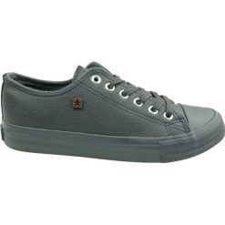 Trampki damskie BIG STAR EE274393, Kolor ciemy szary. Szare trampki i tenisówki damskie BIG STAR, bez wzorów, bez zapięcia. Za 110,00 zł.