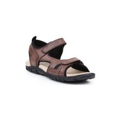 Sandały sportowe Geox Sandały U S Strada A U4224A-000ME-C6009. Pomarańczowe sandały męskie Geox, bez zapięcia. Za 299,00 zł.