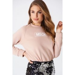 Bluzy damskie: MSCH Copenhagen Bluza Cinana – Pink