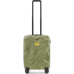 Walizka Stripe kabinowa Olive. Zielone walizki Crash Baggage, bez wzorów. Za 1118,00 zł.