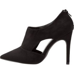 Botki damskie: New Look Wide Fit WIDE FIT STUT Botki na obcasie black