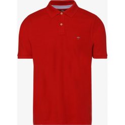 Fynch-Hatton - Męska koszulka polo, czerwony. Czerwone koszulki męskie Fynch-Hatton, xxl, bez wzorów, z bawełny, klasyczne, bez rękawów. Za 179,95 zł.