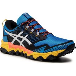 Buty ASICS - Gel-Fuji Trabuco 8 1011A668 Directoire Blue/White 402. Niebieskie buty sportowe męskie Asics, z tworzywa sztucznego, bez zapięcia, do biegania. Za 599,00 zł.